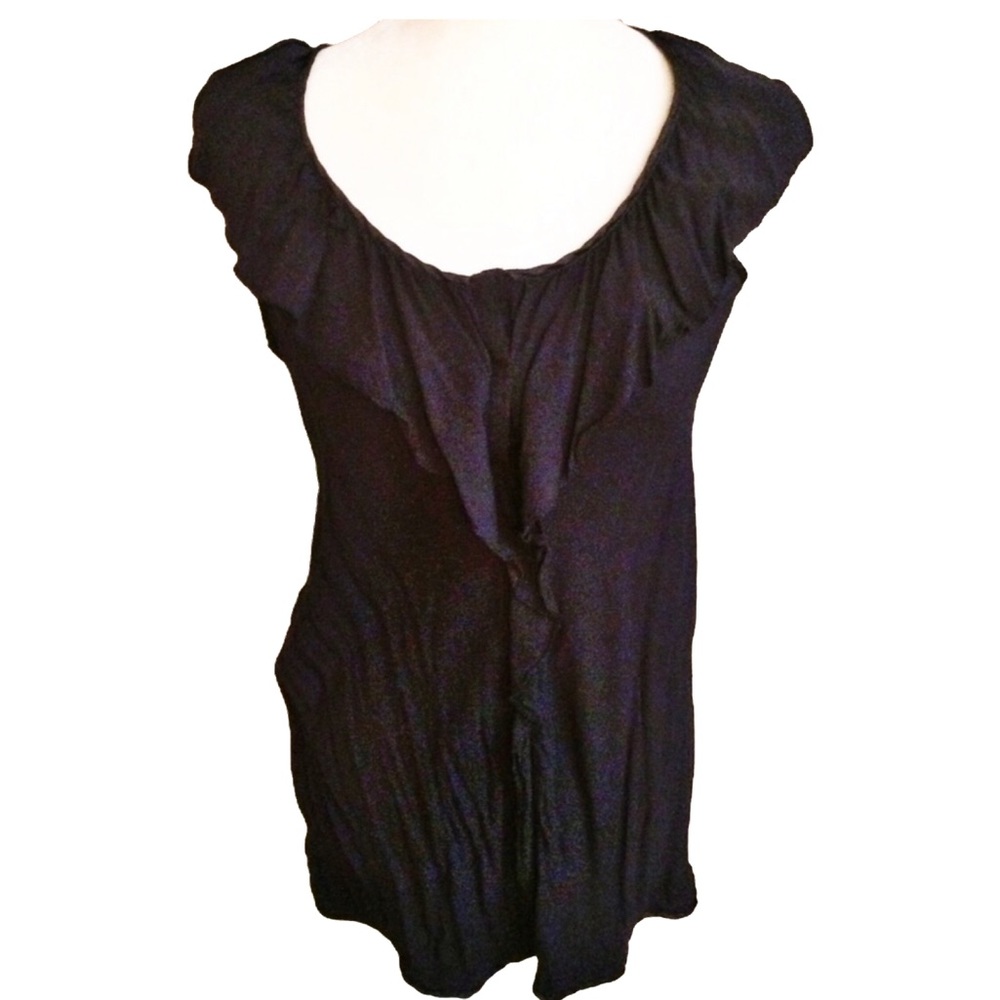 GAP Sleeveless Ruffle Blouse